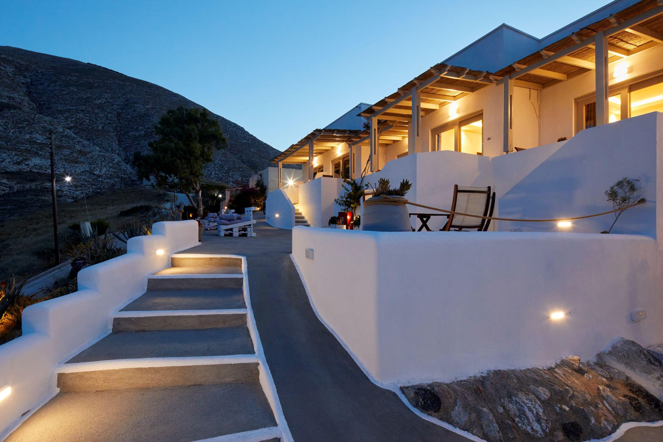 Acropole Sunrise Aparthotel Kamari  Bagian luar foto