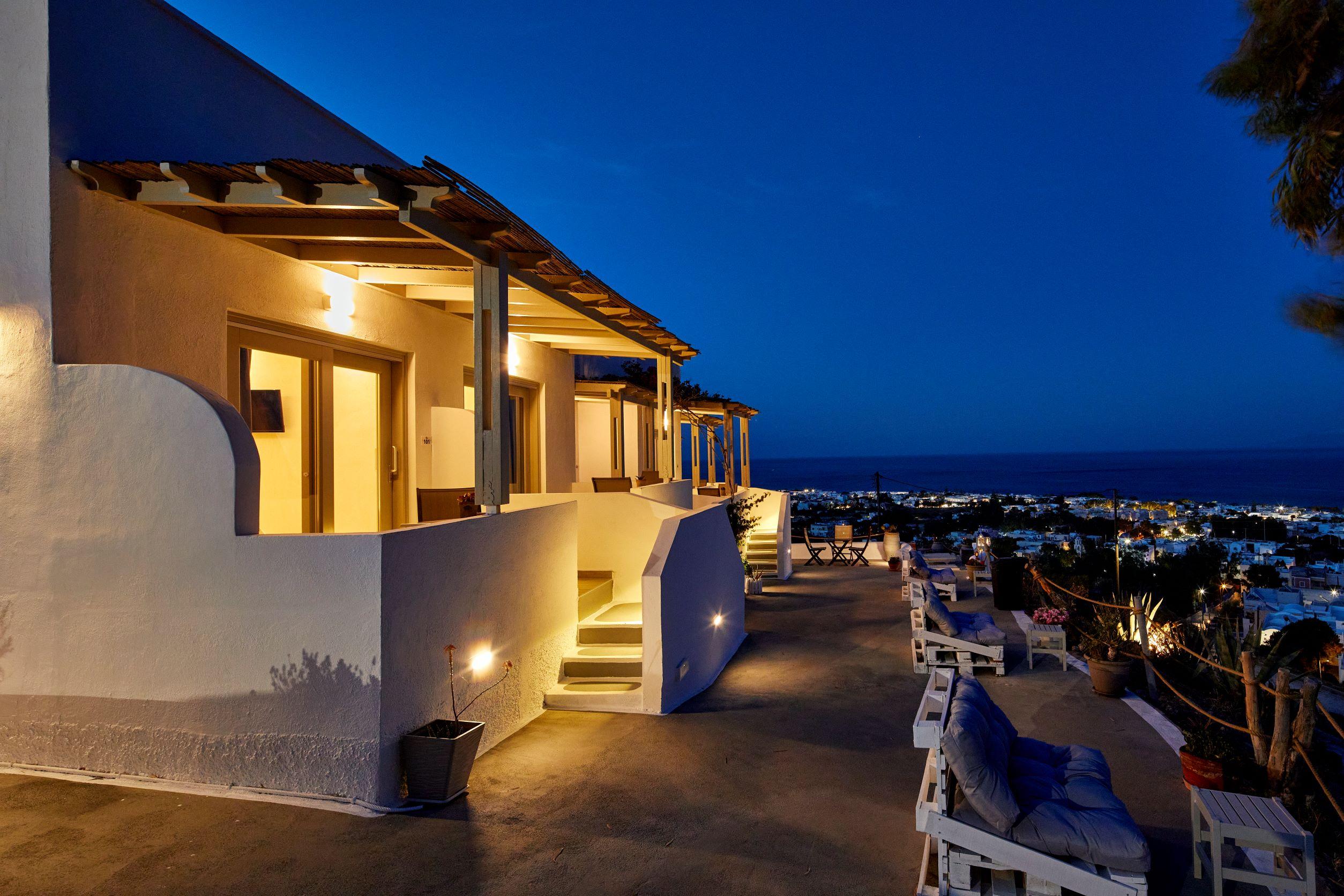 Acropole Sunrise Aparthotel Kamari  Bagian luar foto